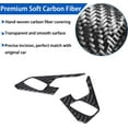 thumbnail image 3 of TINKI Soft Carbon Fiber Steering Wheel Button Cover Sticker Fit for Chevrolet Corvette C8 2020-2023, Car Steering Wheel Panel Protection Frame Molding Sticker Trim, 3 of 13