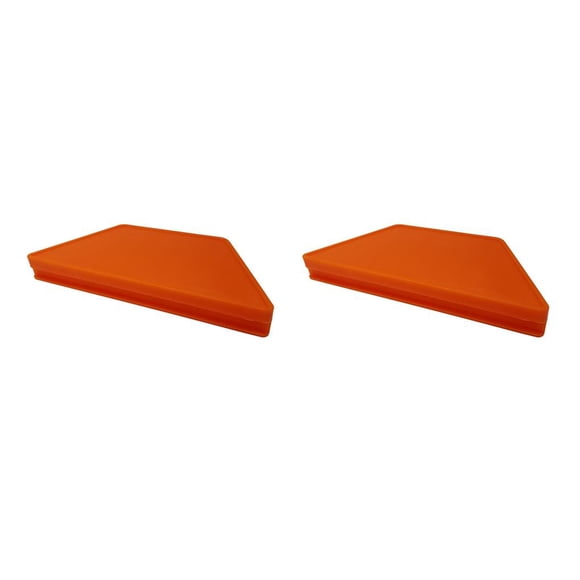 Seitruly Flooring Installation Tool Kit for Subfloor Engineered Hardwood Panels Bloque de Golpeteo Naranja 2Conjunto