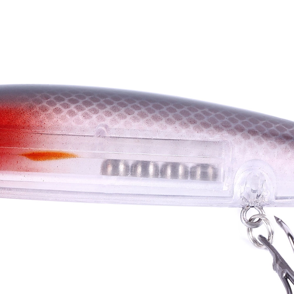 HENGJIA Fishing Lures Large Hard Bait Minnow VIB Lure with Treble Hook Life-Like Swimbait Fishing Bait Popper Crankbait Sinking Lure for Bass Trout Walleye Redfish