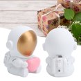thumbnail image 4 of Decoración de mesa de astronautas, estatuas de astronauta encantadoras únicas escultura para amigo para regalo de cumpleaos lindo para adorno de escritorio para miembro de la familia LHCER 1, 4 of 8