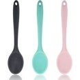 thumbnail image 1 of Cuchara de cocina de silicona de 3 piezas, utensilios de cocina antiadherentes resistentes al calor, cuchara para revolver de servicio de silicona para cocina, cuchara para revolver para hornear oso de fresa Electrónica, 1 of 5