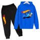 thumbnail image 2 of Conjuntos de ropa deportiva para niños de Hot Wheels, primavera y otoño, informales, para niños de 3 a 13 años, sudadera con capucha y pantalones, 2 of 5