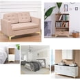 thumbnail image 3 of Juego de 4 patas de muebles de metal dorado moderno 10 cm 4 piezas Ormromra, 3 of 5