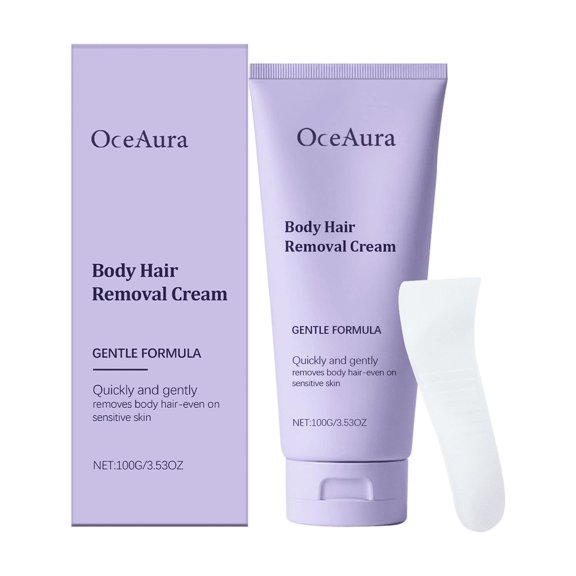 OceAura Body Hair Removal Cream, Gentle Body Hair Removal Hand Hair Leg Hair Cleansing Hair Removal Cream For Men And Women