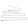 thumbnail image 3 of Cadena de Bolas de Acero Inoxidable Uxcell 2.4mm 31.5" Longitud Collar de Cuentas para Hombres y Mujeres, 3 of 7
