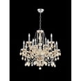 thumbnail image 2 of Quorum Bohemian Katerina 12 Light Chandelier in Chrome, 2 of 3