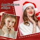thumbnail image 5 of 1 caja de 120 cuentas de vidrio con forma de hombre de jengibre, cuentas navideñas, lindos espaciadores sueltos de dulces navideños de dibujos animados a granel, 5 of 6