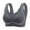 Dark Gray, variant on Women's Invisible Latex Bra - No Show Wireless Support Bras Ultra Thin Push up Comfort Bra