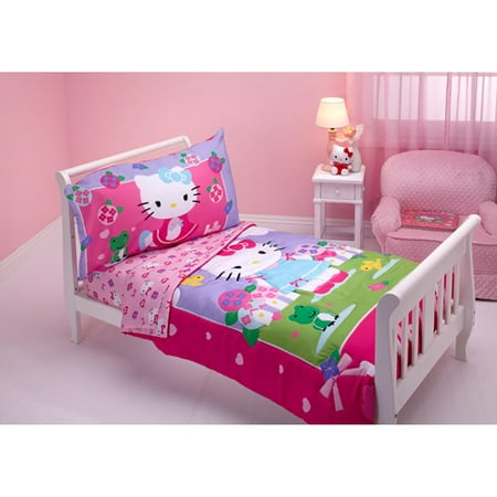 discontinued - hello kitty - springtime friends 4-piece toddler
