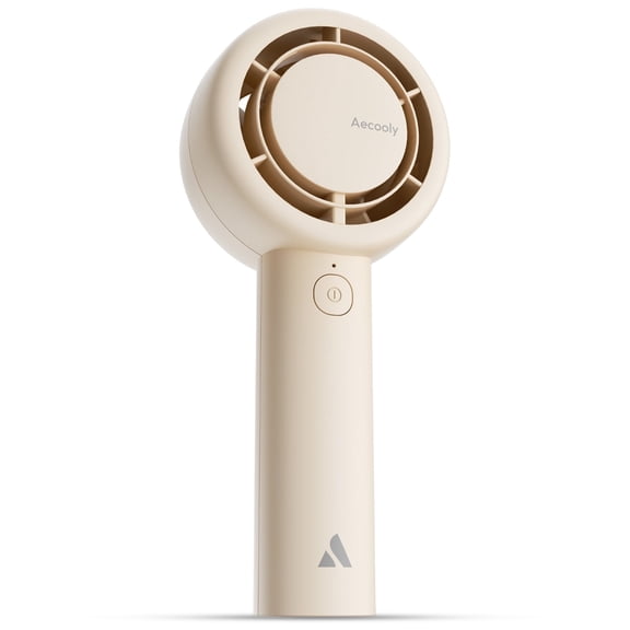 Aecooly 5-Speed Turbo Handheld Fan - 24H Runtime, USB-C Rechargeable, Mini Portable Fan for Travel, Office, Beach, Makeup & Gifts