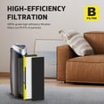 thumbnail image 2 of FMDZFL 5 Pack FLT4825 True HEPA Filter B Replacement & 1 Replacement Bulb Compatible with AC4825 AC4300 AC4800 AC4900 AC4850, Par, 2 of 6