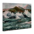 thumbnail image 3 of Stupell Industries Wild Coast with Turbulent Waves Canvas Wall Art, design by Patricia Reynolds, 16 x 20, 3 of 7