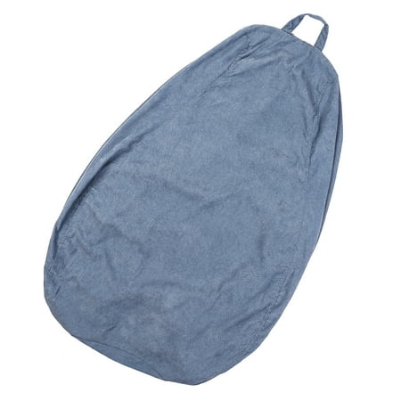 IMISSILLEB Corduroy Sofa Cover for Bean Bag Chair, Water Drop Shape Sofa Cover, Nordic Furniture Accessory