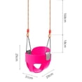 thumbnail image 2 of Columpio para Bebé de Seguridad Exterior Infantil Niños Color Rosa, 2 of 5