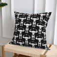 thumbnail image 6 of Throw Pillow Covers, funny muscles Soft Square Pillow Cases with Invisible Zipper for Couch Bed Sofa, Farmhouse Fall Home Decor 20"x20", 6 of 7