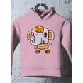thumbnail image 3 of Elephant Smiling Hoodie Toddler -Image by Shutterstock,  2 Toddler, 3 of 4