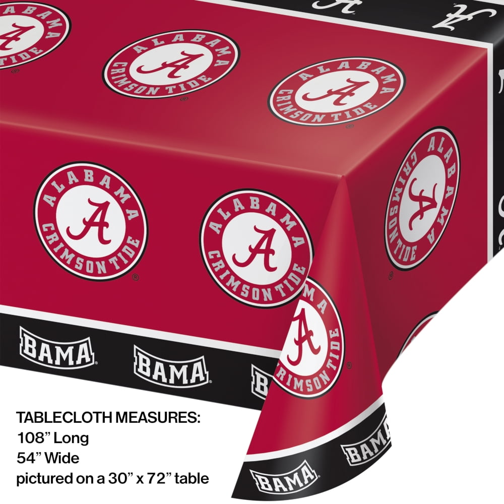 Creative Converting University of Alabama Tailgating Kit, Serves 8