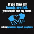 thumbnail image 3 of CafePress - If You Think My Hands Are Full T Shirt - Women's Traditional Fit Dark T-Shirt, 3 of 4