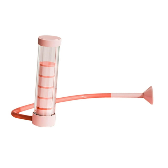 Almencla Appareil d'Exercice Respiratoire Compact Facile à Utiliser Haltère de Respiration Léger Rose