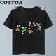 thumbnail image 3 of Camisetas de algodón con estampado de manga corta para niños y niñas, con estampado de dibujos animados de Mickey Mouse de Disney y Anime, de verano, 3 of 5