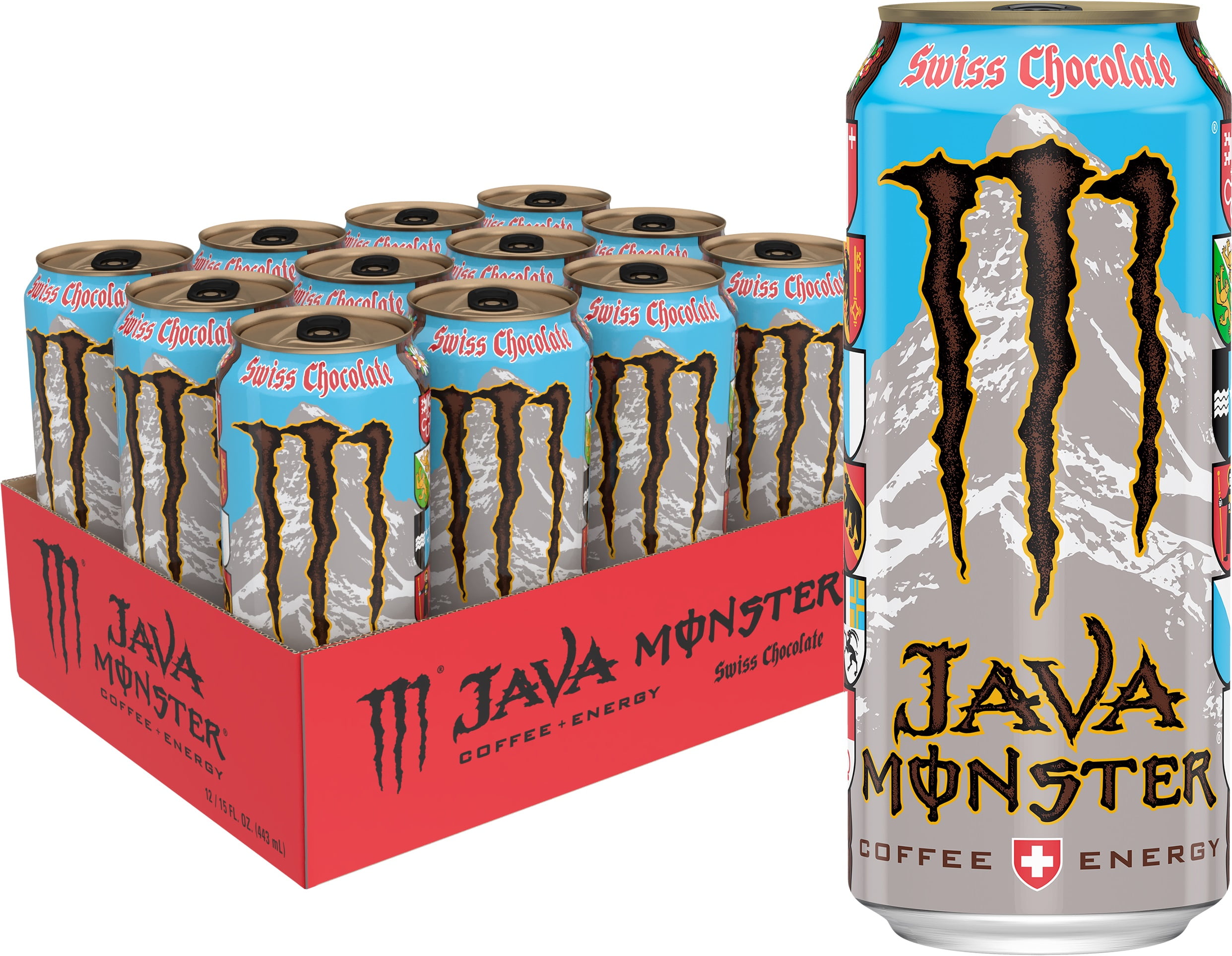 Java Monster Loca Moca Coffee Energy Drink 15 Fl Oz Cans 12 Pack Walmart Com Walmart Com