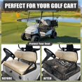 thumbnail image 4 of Whosucclay Camouflage Deer Golf Cart Seat Cover, Breathable Wear-Resistant Protector for Most 2-Seat Golf Carts Durable Golf Cart Seat Cover Blanket, 52.36"x 32.28", 4 of 7