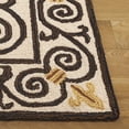 thumbnail image 4 of Safavieh Chelsea Aragon Oriental Wool Area Rug, Ivory/Dark Brown, 2'6" x 4', 4 of 12