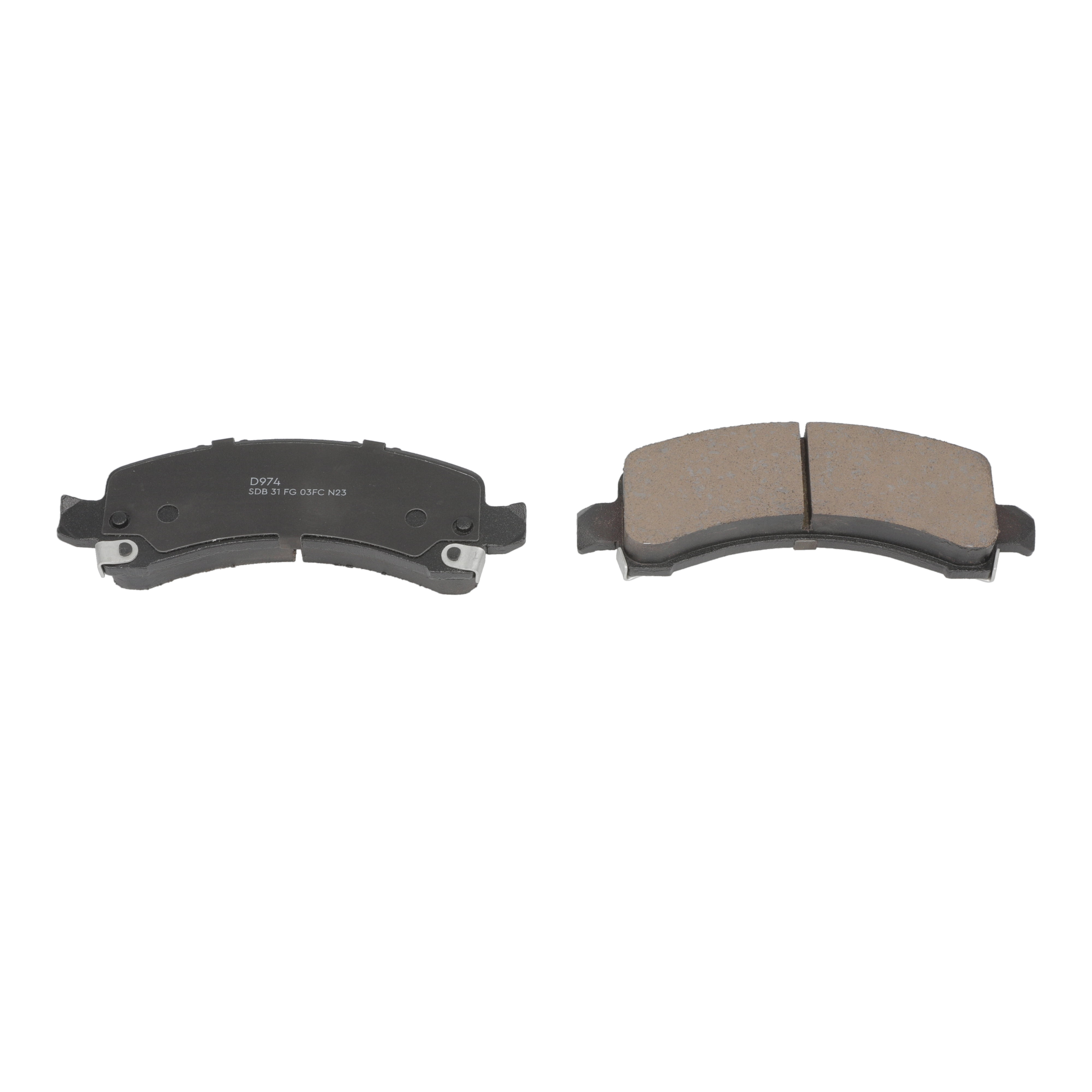 Winstop Brake Pad Set, Rear WS.0974.0.C, Chevrolet Express 2500 2020-2003