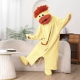 thumbnail image 2 of ZHANGDER Unisex Monster Onesie, Plush Fleece Jumpsuit, No Shoes Included, S-XL, 2 of 3