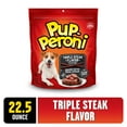 thumbnail image 4 of Pup Peroni Triple Steak Flavor Dog Treats, 22.5 oz Bag, 4 of 12