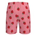 thumbnail image 6 of Naloa Strawberries Men's Beach Shorts, Surfing shorts, Swim trunks, Quick Dry Swim Trunks for Surfing Beach Fun - Medium, 6 of 9