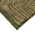 thumbnail image 5 of Liora Manne  Carmel Fronds Indoor/Outdoor Rug Green 1'11" x 7'6" 8' Runner Indoor,Outdoor,Runner Kitchen,Patio,Dining Room Tan,Green Rectangle,Runner, 5 of 7