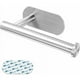 thumbnail image 1 of Sin taladro, fácil instalación para baño y cocina, soporte para papel higiénico autoadhesivo de acero inoxidable con adhesivo 3M, 1 of 5