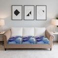 thumbnail image 2 of Xixirimido Couch Covers for Sectional Sofa Stretch Couch Cushion Covers 3Pcs Universal Couch Sofa Cover Washable Furniture Protector for Living Room, Blue Purple Marble, 2 of 8