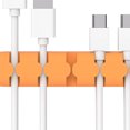 thumbnail image 2 of Matsuzay Devanadera de Cable de silicona, soporte de enchufe, Cable de escritorio de gestión, Cable USB, de datos, organizador de almacenamiento Electrónica TYPE1, 2 of 4