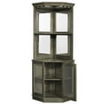 thumbnail image 2 of RAM Game Room BRCB4 SL Corner Bar Cabinet, English Tudor, 2 of 3