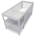 thumbnail image 2 of Delta Children Crib and Changer Changing Pad and Cover, White, 2 of 5