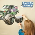 thumbnail image 2 of Wall Palz Monster Jam Grave Digger Wall Decal - Monster Jam Wall Stickers with 3D Augmented Reality Interaction - 28" Monster Jam Grave Digger Monster Truck Wall Decor, 2 of 7