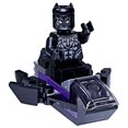 thumbnail image 3 of LEGO Marvel Superheroes: Black Panther Minifigure with Royal Talon Fighter and Black Cape LEGO -, 3 of 6