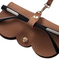 thumbnail image 2 of Ygjytge Cuero Suave para Gafas Estuche para Gafas Almacenamiento A La Funda para Gafas (marrón), 2 of 7