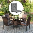 thumbnail image 4 of Cubierta Cojín Sunnimix para sillón asiento suave patio gris, 4 of 8
