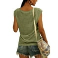 thumbnail image 2 of Sherrylily Women Cap Sleeve T-Shirt Casual Loose Fit Tank Tops S-2XL(US 4-22), 2 of 3