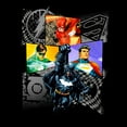thumbnail image 2 of Justice League Collage Art Toddler Boy's Black T-shirt-2T, 2 of 3