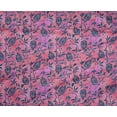 thumbnail image 4 of oneOone Polyester Lycra Pink Fabric Batik Dress Material Fabric Print Fabric By The Yard 56 Inch Wide - RE, 4 of 4