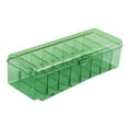 thumbnail image 4 of Tachiuwa Card Deck Box Storage Container Dice Baseball Card with 7 Removeable Divider Green, 4 of 9