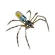 thumbnail image 1 of Modelo de araña mecánica de metal para adultos y niños, colección de manualidades creativas. Azul, 1 of 7