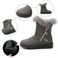 thumbnail image 6 of Snow Boots Winter Warm Boots For Women's Snow Boots Ankle Boots Warm Shoes Boots Cute Snow Boots Women Size 11 Tall Snow Boots for Women Size 12 Winter Shoe Boots Wide Snow Boots for Women Women Snow, 6 of 9