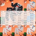 thumbnail image 2 of NOLDARES Toddler Girls Skeleton Pajamas Sets Kids Pumpkin Sleepwear Girl Halloween 2 Pcs PJS, 2 of 4