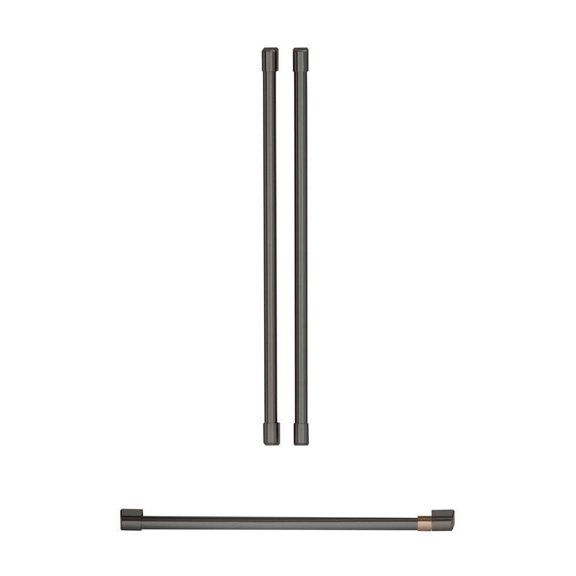 CAFE CXMB3H3PNBT Caf(eback) Refrigeration Handle Kit - Brushed Black