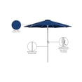 thumbnail image 2 of Meridian Furniture Fiji Navy Polyester Patio Umbrella, 2 of 10